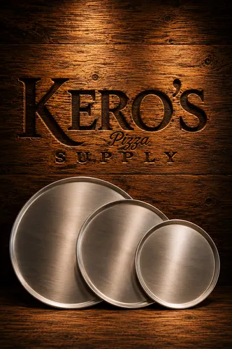 Bandejas de Aluminio para Pizza - Imagen Vertical